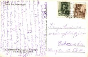 Zsibó, Jibou; Járásbíróság, Kossuth Lajos utca. Második világháborús magyar katona levele a hátoldal...