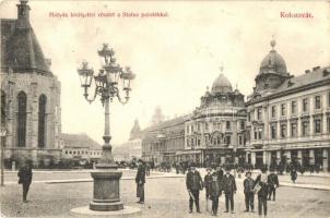 Kolozsvár, Cluj; Mátyás király tér, Status paloták / square, palaces