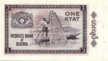 Burma 1965. 1K T:I,II + 1972. 1K T:I-