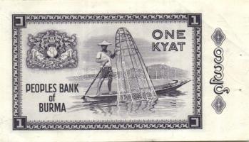 Burma 1965. 1K T:I,II + 1972. 1K T:I-