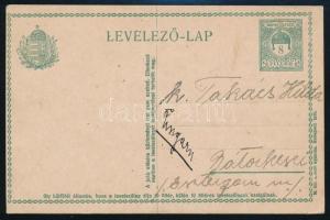 1917 Salzburg, Lengyel Menyhért (1880-1974) író, színházigazgató által saját kézzel írt üdvözlő lap