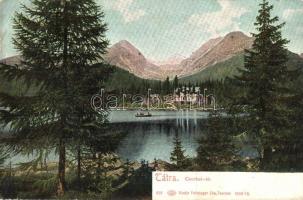 Tátra, Csorbai-tó. Feitzinger Ede 616. 1908/18. / Csorba-See / lake