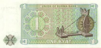 Burma 1972-79. 1K, 5K, 10K, 25K, 50K, 100K teljes sor! T:I