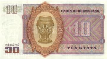 Burma 1972-79. 1K, 5K, 10K, 25K, 50K, 100K teljes sor! T:I