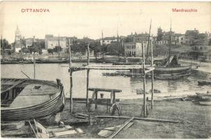 Novigrad, Cittanova, Cittanuova; Mandracchio / harbour, port. Gius Stokel & Debarba (EK)