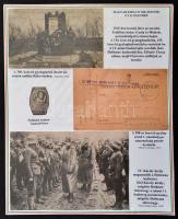 A magyar királyi gyalogezredek története (301., 305-310.) Különleges, egyedi összeállítás az első vi...