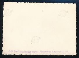 1940 A Magyarországi Nagyszalontai Társaság által Nagyszalontának adományozandó országzászló egyik o...