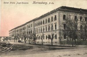 Korneuburg, Kaiser Franz Josef-Kaserne / K.u.K. military barracks. P. Ledermann (EK)