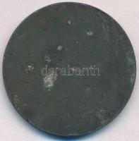 1907. "M.U.Sz. (Magyar Úszó Szövetség)" fém emlékérem (39mm) T:2,2- patina