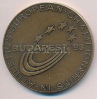 Szentirmai Zoltán (1941-) (?) 1998. Athletics European Championships in Budapest (Atlétika Európa-bajnokság Budapesten) Br plakett (60mm) T:2