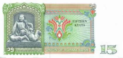 Burma 1985-87. 15K, 35K, 45K, 75K, 90K teljes sor! T:I