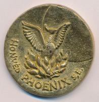 DN Honvéd Phoenix S.E. aranyozott fém díjérem (50mm) T:2- ph.