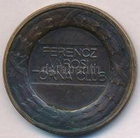 Berán Lajos (1882-1943) ~1940-1950. Ferencz Városi Torna Club Br díjérem (40mm) T:2,2- ragasztónyom, fülnyom