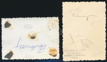 cca 1930 Badacsony, 2 db fotó, hátulján feliratozva, az egyik pecséttel jelzett, 8×6 cm