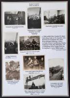 1938-1940 Különleges, egyedi nagy gyűjtemény a Felvidék és Kárpátalja visszatéréséről, 75 db nemzeti...