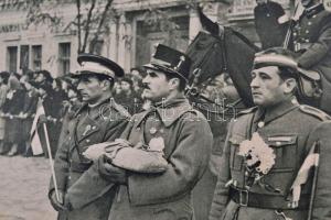 1938-1940 Különleges, egyedi nagy gyűjtemény a Felvidék és Kárpátalja visszatéréséről, 75 db nemzeti...