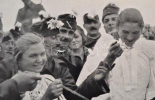 1938-1940 Különleges, egyedi nagy gyűjtemény a Felvidék és Kárpátalja visszatéréséről, 75 db nemzeti...