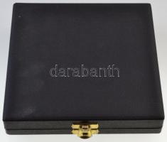 1935. "Liszt Ferenc" egyoldalú Br emlékplakett eredeti dísztokban (78mm) T:2