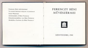 M. Vásárhelyi Vanda: Pro Arte. Ferenczy Béni Művészérmei. Szentendre, 1980. minikönyv