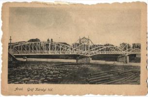 Arad, Gróf Károlyi híd / bridge (EK)