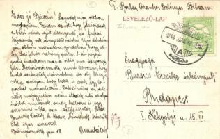 Belényes, Beius; Erzsébet tér, iskola, Kohn Salamon, Bogdan D.J., Drinco M. üzlete / square, shops, ...