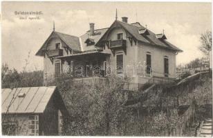 Balatonalmádi, Jákói nyaraló, villa. Özv. Pethe Viktorné kiadása (EK)