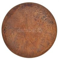 Csontos László? (1925-2013) DN "Columbus" egyoldalú Br emlékplakett (96mm) T:2