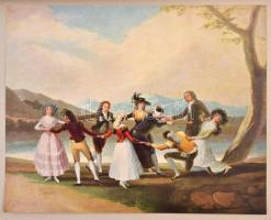 Francisco Goya 1746-1828. Acht Farbige Nachbildungen seiner Hauptwerke. Werner Teupser bevezetőjével...