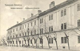 Temesvár, Timisoara; Belváros, Nándor laktanya / Ferdinands Kaserne / military barracks