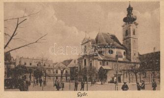 Győr, Erzsébet tér, templom