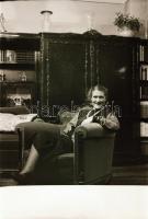 cca 1930-1940 Lakásbelső, 6 db fotónegatív, 6×9 cm