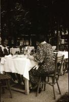 cca 1930-1940 5 db fotónegatív: Római part, csónakázás, 6×9 cm