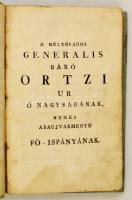 Bessenyei György: Atilla és Buda tragédiája öt játékban. Posony-Kassa,1787, Füstkúti Landerer Mihály...