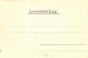 Keszthely, Fő utca, üzletek. Vasvári József kiadása (EK)