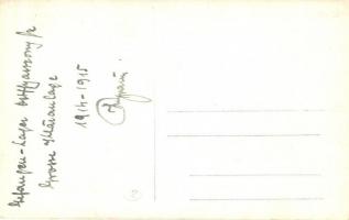 1914-15 Ostffyasszonyfa, Hadifogoly tábor építése. photo