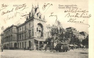 Szeged, Tisza nagyszálloda, lóvasút