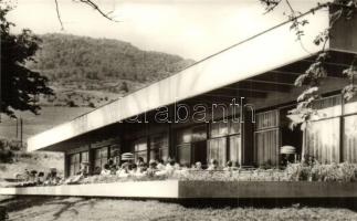 Badacsony - 8 db modern városképes lap: Vasútállomás, Rodostó turistaház, SZOT étterem, Hableány étt...