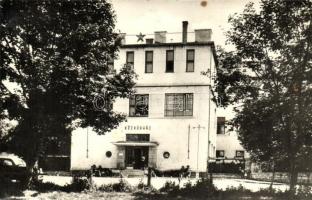 Keszthely - 8 db modern városképes lap: Kossuth Lajos utca, Tanácsház, Goldmark Károly szülőháza, Kó...