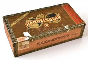 Régi szivargyűrű gyűjtemény, kb. 400 db, közte vágatlan szivargyűrűkkel, Handelsgold sérült, szivaro...