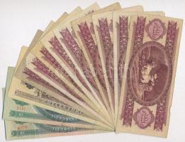 1962-1975. 10Ft (2x) + 1986. 50Ft + 1962-1993. 100Ft (9x) T:III,III-