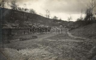 34. gyalogezred konyhái a front mögött / WWI K.u.K. military, field kitchens behind the front line. photo