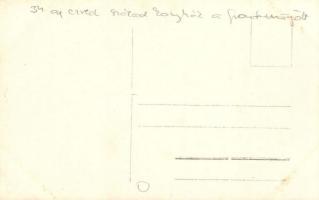 34. gyalogezred konyhái a front mögött / WWI K.u.K. military, field kitchens behind the front line. ...