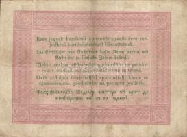 1848. 5Ft "Kossuth bankó" barna T:III+