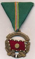 1964. A Haza Szolgálatáért Érdemérem bronz fokozata, zománcozott Br kitüntetés mellszalagon, dísztokban T:1-