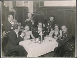 cca 1930-1940 Vegyes fotó tétel, 10 db, (Macsi András Bp., Fotó Studió Bp., Kredatus Károly Bp., Kur...