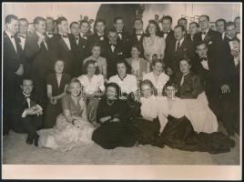 cca 1930-1940 Vegyes fotó tétel, 10 db, (Macsi András Bp., Fotó Studió Bp., Kredatus Károly Bp., Kur...