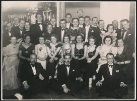 cca 1930-1940 Vegyes fotó tétel, 10 db, (Macsi András Bp., Fotó Studió Bp., Kredatus Károly Bp., Kur...