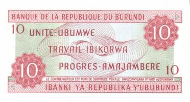 Burundi 1970.4.01. 10Fr + 1977.7.01. 20Fr + 1989.10.01. 20Fr T:I
