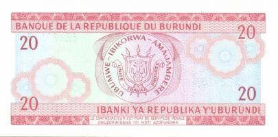 Burundi 1970.4.01. 10Fr + 1977.7.01. 20Fr + 1989.10.01. 20Fr T:I