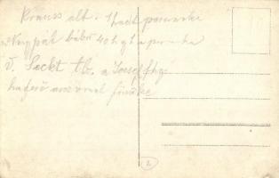 Krauss altábornagy 1. hadtest parancsnoka, Nagy Pál 40. honvéd hadosztály parancsnoka, Seckt táborno...